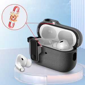 Funda Protectora Antigolpes con Bloqueo Automático para AirPods <span class=keywords><strong>Pro</strong></span> <span class=keywords><strong>3</strong></span>/<span class=keywords><strong>Pro</strong></span> 2/4, con Llavero para Auriculares Apple - Product Image 3