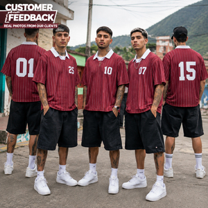 T-Shirt a Contrasto Colore, Maglietta Premium di Alta Qualità, Abbigliamento <span class=keywords><strong>Streetwear</strong></span> all'Ingrosso, T-Shirt a Righe da Uomo, <span class=keywords><strong>Vestiti</strong></span> di Marca per Uomini - Product Image 5
