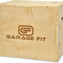 Caja de Entrenamiento Pliométrico de Madera 3 en 1 para Saltos y Entrenamiento Físico - Product Image 3