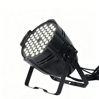 Projecteur LED PAR RGB 54x4W 216W DMX512 pour scène, DJ, fête, mariage