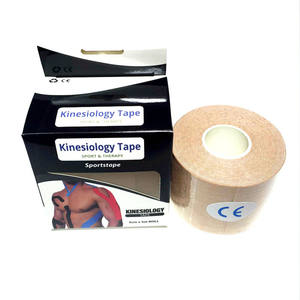 Bande de kinésiologie Sportstape 5cm x 5m, rouleau flexible adhésif médical pour la thérapie sportive et usage général - Product Image 2