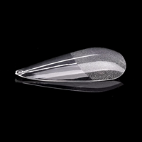 2025 Fashion Art Nail Acrylic Nails Tips Haft Matte Long Stiletto Full Cover Pre-Sculptled Gel Tips Nails 180pcs