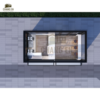 DYCE1 Chambre d'hôtel préfabriquée prête à l'emploi Conteneur plat Petite maison pour la vie en plein air Utilisation de bureau Panneau sandwich en acier