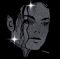 Prince pour T-Shirt Nouveau produit Mode Rock Strass Transfert de chaleur