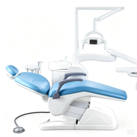 Ensemble complet de fauteuil dentaire avec détartreur LED UDS_N2, caméra intra-orale et compresseur d'air pour clinique dentaire