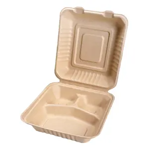 Kotak Makan Siang, Ramah Lingkungan Makanan Cepat Dibawa Kotak Clamshell