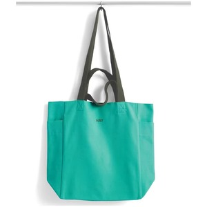 Chiusura multiuso quotidiano porta tutta la borsa della spesa con bottone in tela rossa - Product Image 4
