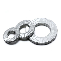 6mm 8mm Class Grade 4.8 8.8 10.9 12.9 Carbon Steel Blue Yellow White Galvanized GL Double Fold Self Locking Washer DIN 25201