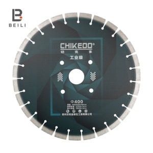 Disco circular eficiente de sierra de diamante ODM OEM de 300-500mm para cortar pavimento de hormigón verde - Product Image 2