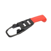 Boucle d'arrimage de cargaison centrale 1 "25mm personnalisée en polyester/nylon durable pour remorque de chariot de bâche Options de couleur personnalisées
