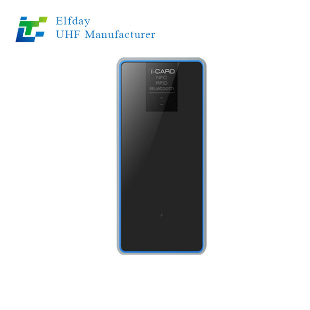 ELFDAY Ultra-Thin Portable NFC RFID UHF Reader Handheld Smart Card Scanner 860-960MHz Frequency Rechargeable Sleek Design