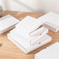 Boîte d'emballage pour pizza écologique sur mesure en carton ondulé de qualité alimentaire avec revêtement UV quadricolore et logo personnalisé