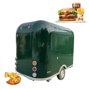 Ce Dot Food Truck mit voller Küchen anpassung Bbq Food Trailer voll ausgestattet Us Standards Eis wagen mit Gefrier schrank