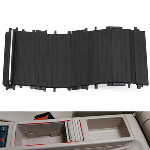 Cubierta del obturador de la consola central del coche, soporte para vasos de agua, cubierta de persiana enrollable deslizante para <span class=keywords><strong>BMW</strong></span> Serie 3 <span class=keywords><strong>E46</strong></span> 316 318 320 325 328 51167038333 - Product Image 1