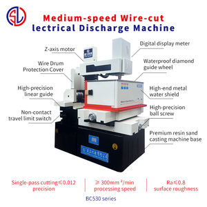 Snelle CNC draadvonkmachine |   Z-as elektrische lift & volautomatisch programmeersysteem - Product Image 3