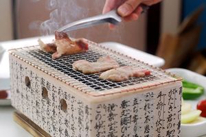 شعبية منضدية شوايّة فحم التنور - Product Image 4