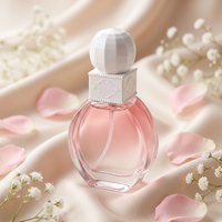 Flacon pompe de luxe en verre vide pour fond de teint et lotion, 50 ml, personnalisable, faible MOQ, pour soins de la peau et maquillage