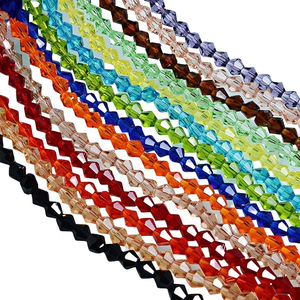 Ventes directes d'usine 1mm cristal diamant chaîne de verre décorative pour vêtements chaussures sacs-accessoire de haute qualité «perles de vêtement» - Product Image 5