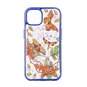 Variety Of Color Frames TPU+ Tianchi PC Painted Glue Cell Phone Case for iPhone Samsung Xiaomi