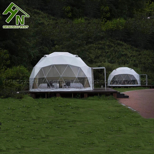 Wholesale Resort Glamping Outdoor Canvas Luxury Camping <strong>Kitchen</strong> <strong>Tents</strong> - Product Image 2