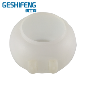 White Plastic Round Suspended Feeder Pigeon And Bird Feeder - Product Image 4