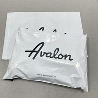 Sacs d'expédition écologiques personnalisés avec logo imprimé, grands sacs postaux en polyéthylène pour l'emballage de vêtements et l'envoi postal