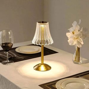 <b>Table</b> Lamp Bedroom, <b>Bedside</b> Lamp Light Luxury Crystal Lamp High-End Atmosphere Lamp <b>Charging</b> Touch Small Night Lamp - Product Image 1