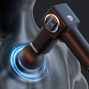 Yixuan nuevo 2025 masajeadores de mano de tejido profundo vibración cuerpo músculo Dispositivo portátil pistola fascial masajeador mini pistola de masaje - Product Image 5