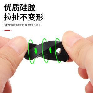 แผ่นกันกระแทกประตูรถยนต์ 4.2x1 ซม. ซิลิโคนกันชนเสียง ป้องกันการชน ใช้ได้กับประตูรถยนต์ทั่วไป - Product Image 2