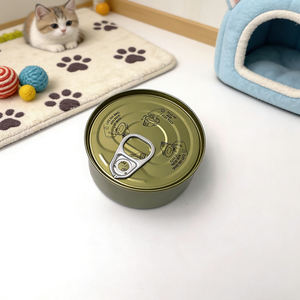 Comida Húmeda para Gatos, Alta en Vitamina E, Orgánica, Alto Contenido de Carne, Sin Granos, Golosinas para Gatos con Alergias, Enlatada - Product Image 6