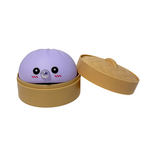 Juguete de vinilo de simulación de bollo al vapor pequeño, de gran stock, para descompresión, estrujable, divertido y antiestrés - Product Image 3