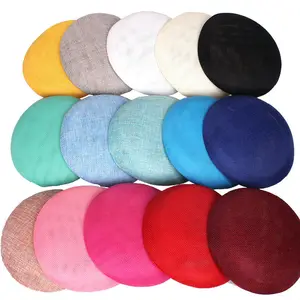 Commercio all'ingrosso a eBay Multicolor Round Bottom Cap Retro imitazione accessori Base diametro 15CM cappello