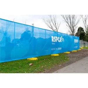 High Quality Custom Outdoor Waterproof Mesh Banner Display Large Sublimation Blank Roadside Banners For Advertising