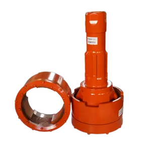 DTH Drilling String 194mm Overdurden Concentric Casing Systems 3 Steps Pilot Bits With 6 Inch Hammer