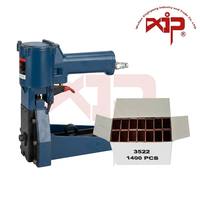 Agrafeuse pneumatique 3522 pour la fermeture de boîtes en carton, usage industriel et bricolage, capacité de 22 mm