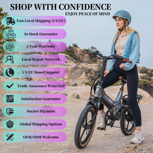 Bicicleta Eléctrica Plegable con Motor en la Rueda Trasera, Batería de Litio, 750W, 48V, Cuadro de Aluminio, Nueva, Envío Gratis - Product Image 5