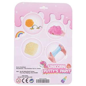 Pâte à modeler licorne, mélange de slime, jouets éducatifs scientifiques pour enfants - Product Image 5