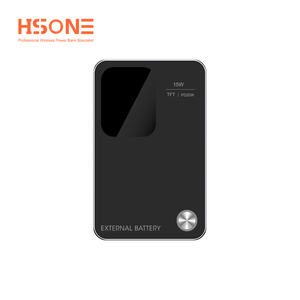 Chargeur sans fil magnétique 2-en-1 ultra fin en alliage d'aluminium MY25L, batterie externe 15W à charge rapide, écran TFT, options de double capacité - Product Image 4