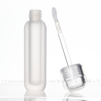 En stock, tubes ronds pour gloss à lèvres de 3 ml, contenants transparents, emballage de tubes cosmétiques ronds pour rouge à lèvres, blush, gloss à lèvres