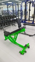 Banc multi-angles professionnel en acier galvanisé de 3 mm d'épaisseur pour musculation et entraînement de force en salle de sport intensif
