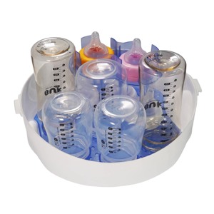 Stérilisateur de biberons pour 5 biberons, compatible micro-ondes, sans BPA, type Arc, pour bébés et enfants - Product Image 3