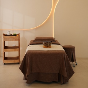 ชุดผ้าปูเตียงสีน้ำตาลเข้ม 4 ชิ้น ปลอดภัยต่อสุขภาพ พร้อมผ้าคลุมเตียงแบบกำหนดเองได้ - Product Image 6