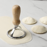 Emporte-pièce rond en alliage de zinc pour raviolis, moule à pâte DIY, petit presse-pâte manuel pour la cuisine domestique, ustensile de cuisine pour la préparation de dumplings