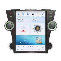 RoadNavi estilo Tesla Android 11 radio de coche para Toyota Highlander 2009-2014 reproductor Multimedia de coche inalámbrico Carplay 4G