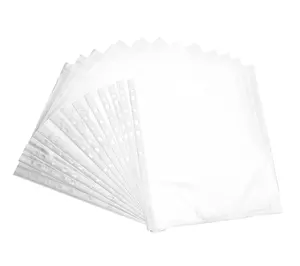 Preiswert Blattschutzfolien klarer Plastikblettenschutz Buchstabenformat Blattschutzfolien mit 11 Löchern für jeden Klebeband