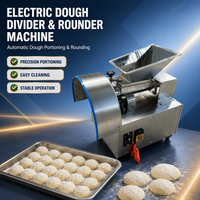 Machine à runder et diviser la pâte à pain et à pizza économique en acier inoxydable pour la transformation alimentaire du pain et des pains à pizza