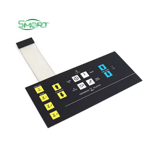 Clavier à <span class=keywords><strong>membrane</strong></span> à 4 couches conforme à la norme RoHS, fabriqué directement par l'usine d'électronique intelligente, pour appareils médicaux - Product Image 2