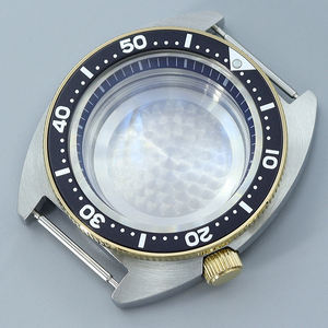 NH35 Skx007 <span class=keywords><strong>Skx013</strong></span> 41.00mm Modifié Abalone Montre Cas Saphir Cristal Verre pour NH34 NH35 NH36 NH38 Mouvement Thon Tortue Pièces - Product Image 2