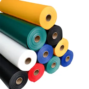 Wholesale White Color Fire Resistant Waterproof PVC Tarpaulin Tarpoline Material Roll