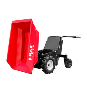 Mini-benne électrique 500 kg de charge utile, batterie 48 V, <span class=keywords><strong>brouette</strong></span> de jardin, chariot utilitaire pour le déplacement de matériaux sur chantier - Product Image 1
